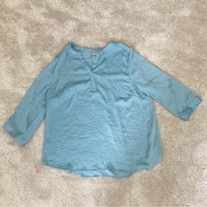 Chico’s tunic blouse light blue